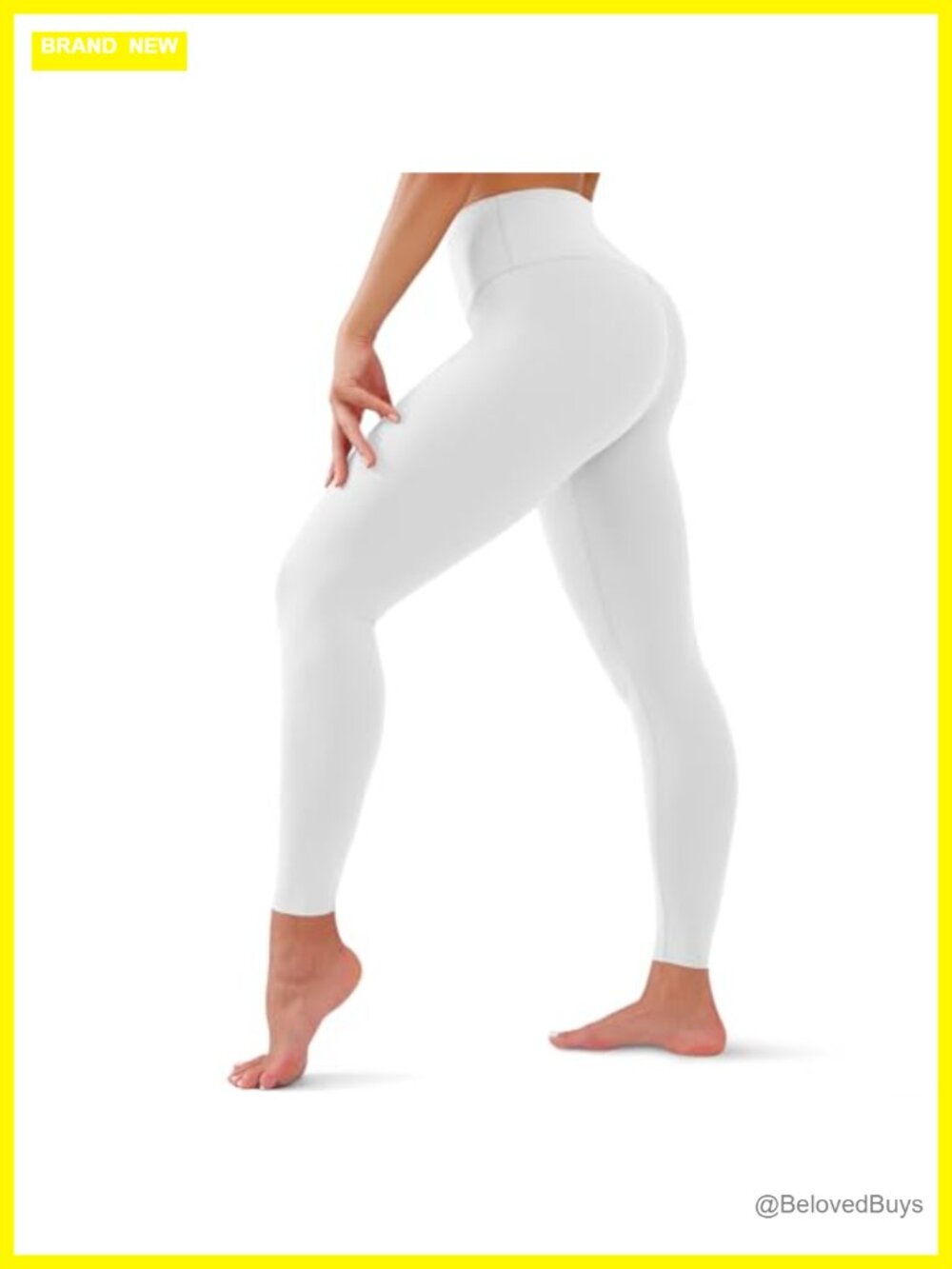 High Waisted Tummy Control Leggings Buttery Soft 4-Way Stretch Full Length